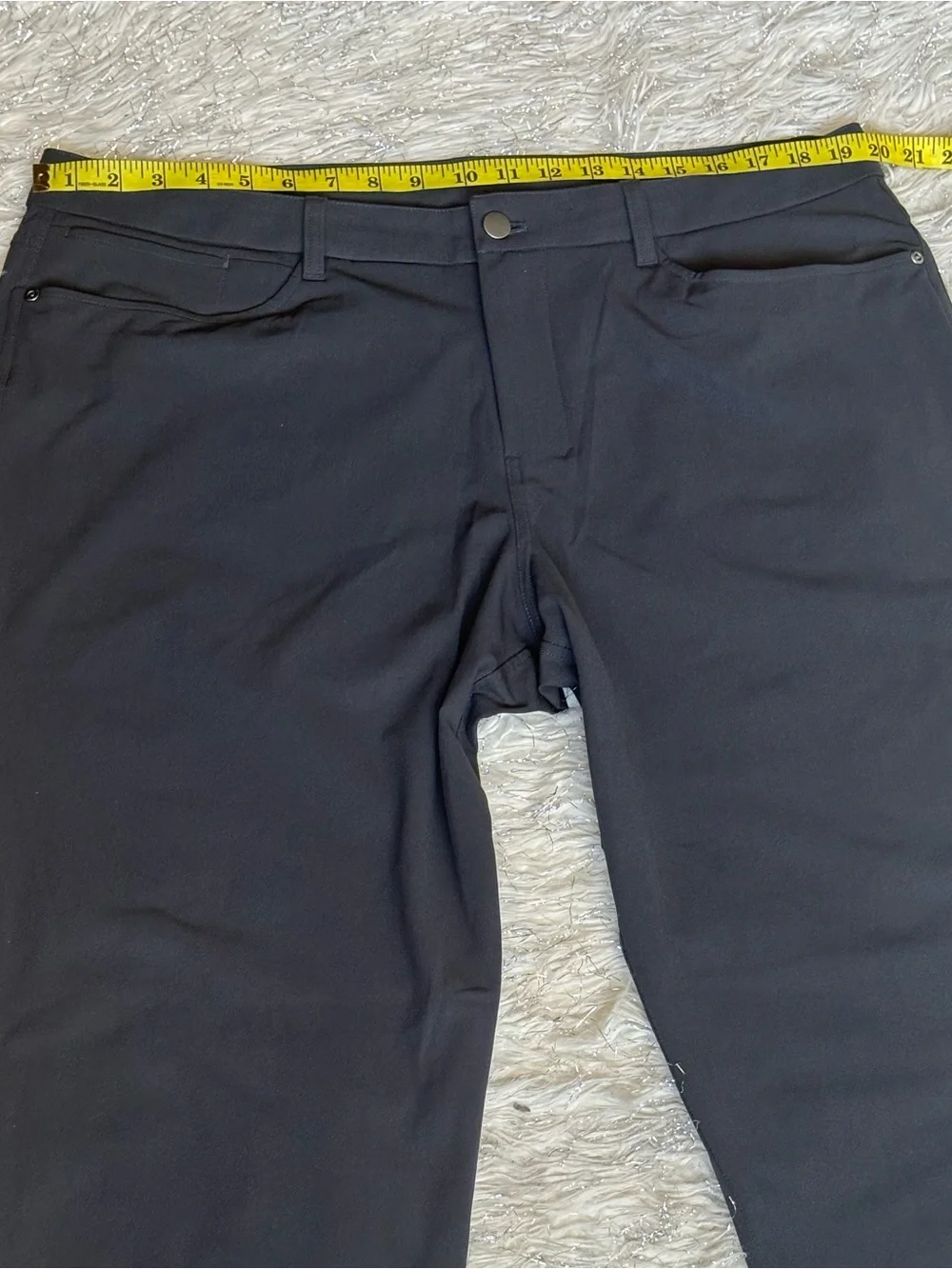 Lululemon Athletica True Navy Classic Fit Warpstreme Pants Size 38